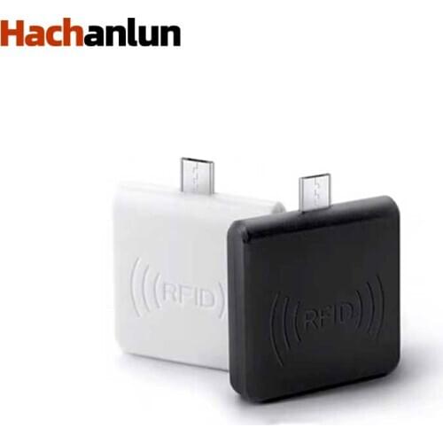 Mini OTG NFC RFID Smart Chip Card Reader 13.56MHZ Access Card Reader Supports Windows / Android RFID Smart Chip Nfc Reader
