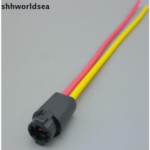 Shhworldsea 50pcs Socket Xenon LED Light Bulb Car Connector T5 auto socket