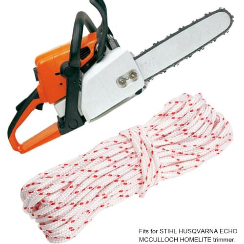 5.0mm 10m Starter Rope Pull Cord For Trimmer STRIMMER / HEDGE-TRIMMER PULL CORD START ROPE FOR LAWNMOWER CHAINSAW BLOWER