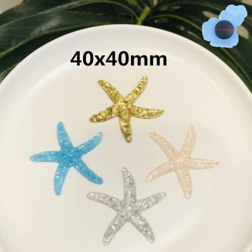 New Arrival 1pcs Resin Starfish Garden Shoes Accessories Shoe Decorations For Children Croc Jibz Charm DIY Wristband