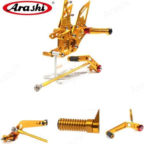Arashi CBR1000RR CNC Adjustable Footrest Rearsets For HONDA CBR1000 RR 2008-2011 2009 2010 2011 08 09 10 11 CBR 1000RR Aluminum