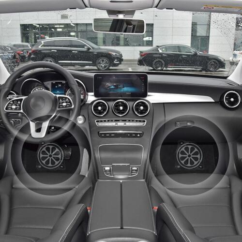 Car subwoofer For Benz C W205 GLC E W213 S W222 series high quality amplifier woofer under the seat automobile bass speaker