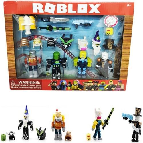 E-Kids Roblox Toy 4 Figure 12 Piece Accessorized Set