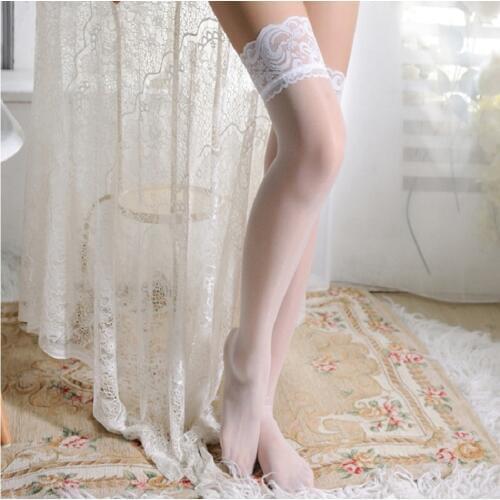 Summer Style Sexy Women Stockings Thigh High Silk Stockings Long Ladies Stocking Legging Fishnet Medias Pantyhose BA041