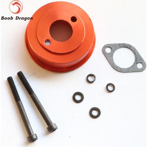 FVITEU CNC metal base plate of air filter fit 23cc 26cc 29cc engine parts for 1/5 hpi baja 5b 5t(km rovan)