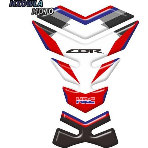 Motorcycle Chrome CBR HRC Decal Fuel Tank Cap Cover Sticker Pad For CBR600RR CBR1000RR REPSOL CBR900 CBR929 CBR954 CBR250