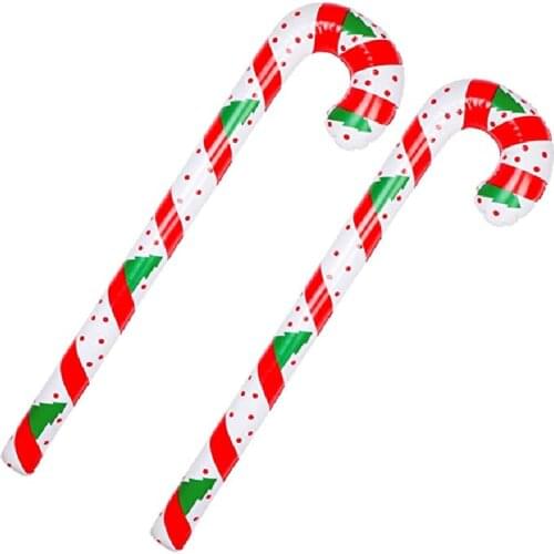 Inflatable Christmas Canes Lollipop Balloon Merry Christmas Decoration for Home Xmas Ornaments Outdoor Decor Navidad Gifts Noel