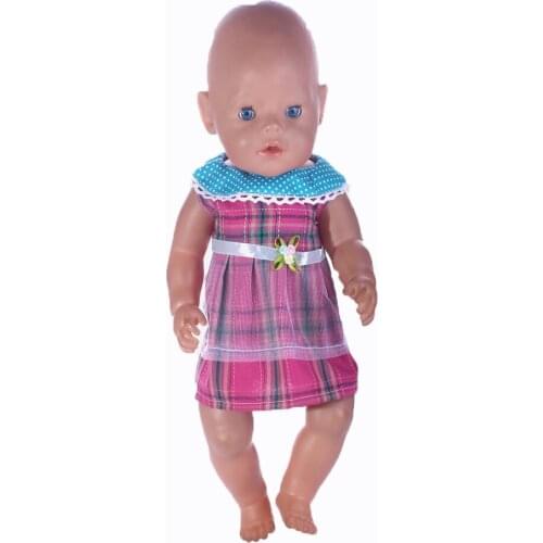 NEW arrive popular clothes Fit 43cm New - best gift for kids free shipping b708