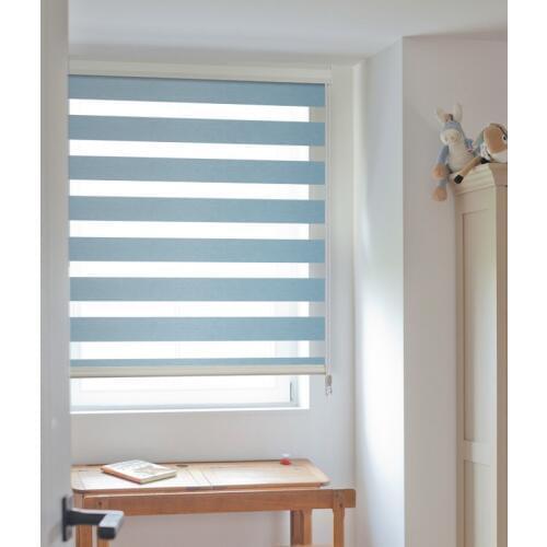 New Arrival Waterproof Double-layer Zebra Blinds Aluminum Alloy Dustproof Cover For Office Bathroom Living Room Customize Size