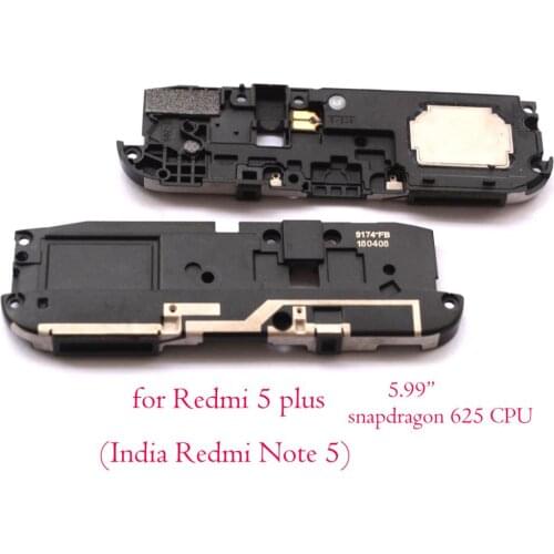 New original tested Buzzer Ringer Loud Speaker Loudspeaker for Xiaomi Redmi 5 plus/india Redmi Note 5