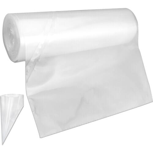 50pcs/roll Disposable Pastry Bag Cream Icing Piping Cake Cupcake Decorating Bags Fondant Cake Cream Pastry Tip Baking Tools