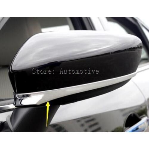 FIT FOR MAZDA 6 ATENZA GJ 2014 2015 2016 CHROME SIDE DOOR MIRROR REAR VIEW STRIP COVER TRIM PROTECTOR GARNISH OVERLAY MOLDING