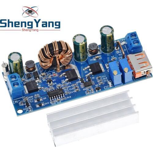 DC DC Step Up Boost Converter 2-24v to 3-30v 4A 80w CC CV Power Module Adjustable Regulated power supply 3.7V 6V 9V 12V With USB