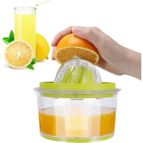 Lemon Squeezer Orange Squeezer Manual Juicer Orange with Container 400Ml Juicer Vegetables and Fruits