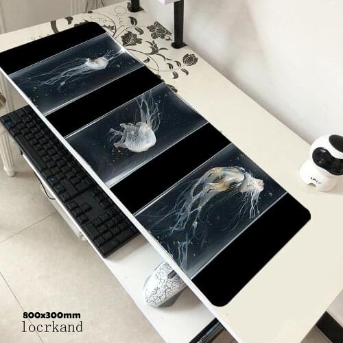 Creature Fantasy mouse pad gamer HD pattern gaming mousepad 800x300mm notbook desk mat Cartoon padmouse games gamer mats gamepad