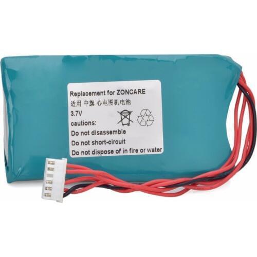 High Quality For ZONCARE BAT-120005 WPCO5-1041 Battery For ZONCARE ZQ-12 ZQ-1203C ZQ-1203G ECG EKG Vital Signs Monitor Battery