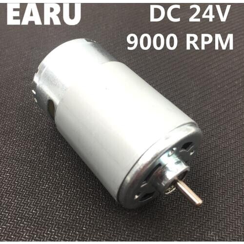 1 pcs New Free Shipping RS555 DC RC Hobby Motor Turbine Generator 24V 9000RPM High Torque Factory Online Wholesale Good Quality