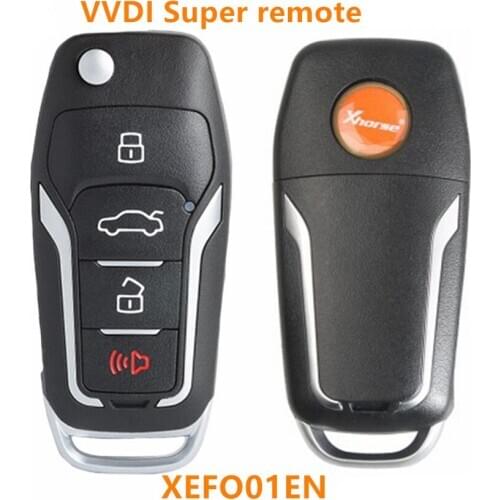 10pcs/lot XEDS01EN XEFO01EN XEMQB1EN Xhorse Super Remote for DS Ford MQB type with VVDI super chip remotes key