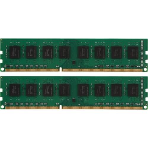 2Pack 4GB AMD DDR3 Ram Memory 133Hz 240Pin 1.5V Desktop DIMM Dual Channel 8GB RAM for AMD FM1/FM2/FM2+ Motherboard