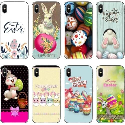 Lovely Easter bunny easter eggs Phone Case For Samsung Galaxy A71 A70 A60 A51 A50 A41 A40 A31 A30 A20E A21S A12 A10 A7 A5 A3