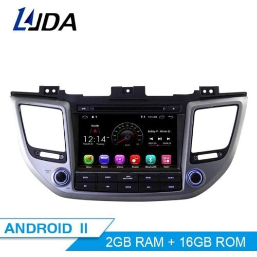 LJDA Android 10 Car dvd player for Hyundai Tucson/IX35 2016 2017 2Din Car Radio gps navigation stereo multimedia WIFI autoaudio