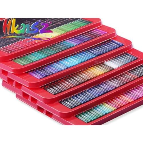 KALOUR 180 Colored Pencil Set for Adults,3.8mm Rich Pigment Soft Core,12 Metallic Color Pencil,Ideal for Shading Blending