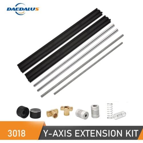 Daedalus 3018 CNC Extension Kit 3018 Upgrade to 3040 Compatible with 3018 Pro CNC Engraving Milling Machine