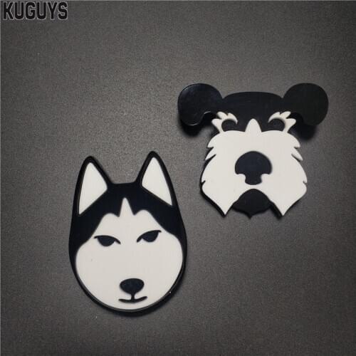 KUGUYS Brooches Girl On Clothes