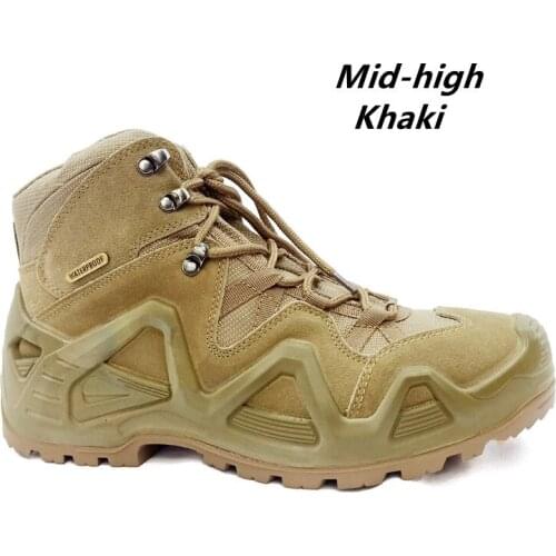 Mens Military Boot Combat Mens Ankle Boot Tactical Army Boot Male Shoes Work Safety Shoes Motocycle Boots