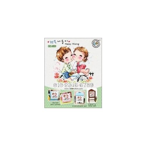 Top MM Mouse avatar Counted Cross Stitch Kit Cross stitch RS cotton with cross stitch Lafite Roses Series SODA 4109