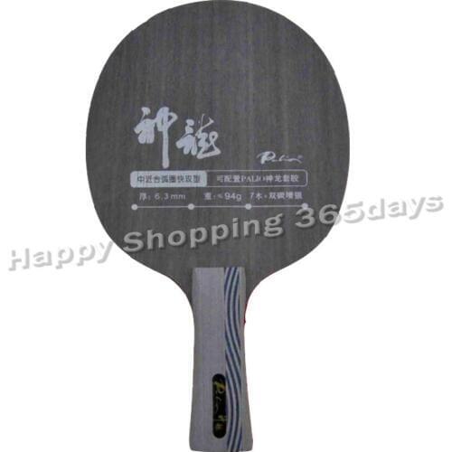 Original Palio Fairy dragon table tennis blade 7wood+2carbon table tennis racket for fast attack with loop