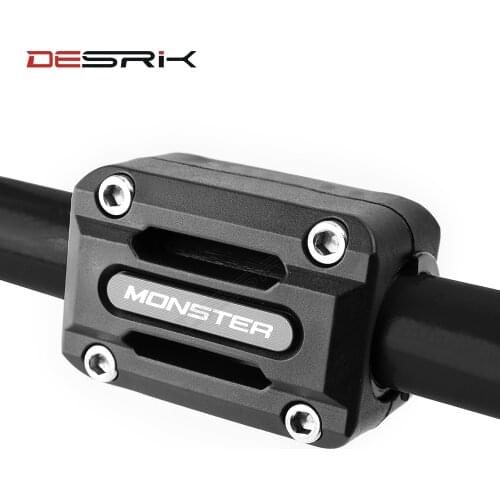 Pairs Motorcycle CNC Plastic Bumper Protector Engine Crash Bar For DUCATI 400 620 696 797 821 Monster MONSTER S4/S4R/S4RS M400