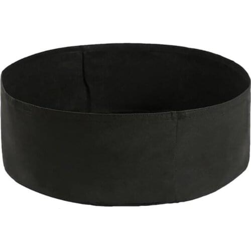 Raised Garden Bed Fabric Raised Planting Bed Garden Grow Bag for Herb Flower Vegetable Plants Dia 24 Inch x 8 Inch