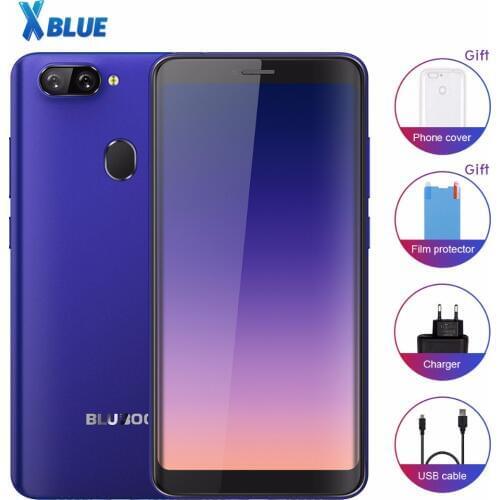 Bluboo D6 D6 PRO Smartphone Android 8.1 Quad-core 5.5inch Fingerprint 2GB 16GB Dual SIM 2700mAh Battery Cell phones