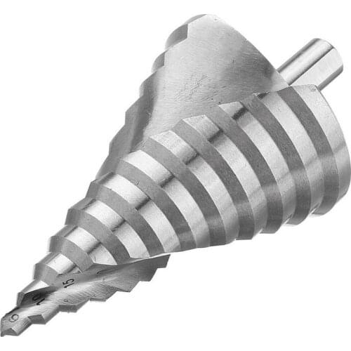 6-60MM Step Drill Pagoda Drill Spiral Multi-Function Twist Drill Power Tool Spiral Groove Metal Steel Reamer Power Tool