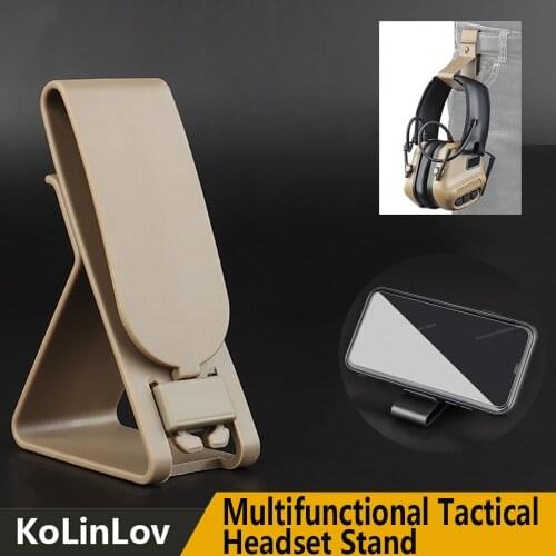 Tactical Headset Hang Buckle Universal Multipurpose Quick Release Buckle Belt Molle Hook Hunting Military Shooting Accessories