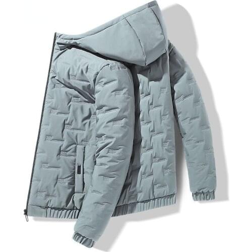 Winter Coat 2021 Autumn Men Jacket Casual Warm Thick Waterproof Jacket Parkas Male Outwear Hooded Parkas Casaco Feminino Y86