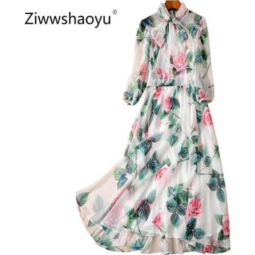 Ziwwshaoyu Long Summer Dresses