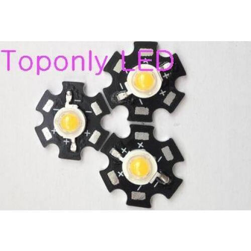 100% Guarantee Super Bright 1w high power led module with star PCB 130-140lm USA Bridgelux chips led bulb light warm white 3000k