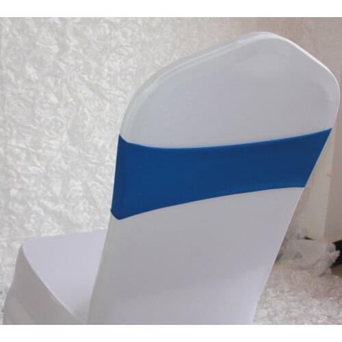 NO.13 Colors 100pcs 15×35cm Spandex Bands/Expand Bands/Spandex Chair Cover For Wedding Banquet Decoration