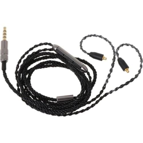 3.5MM/TYPE C Earphone MMCX Cable With Mic/Volume Control For Shure SE215 SE315 SE425 SE535 SE846 UE900 WESTONE SONY Replacement