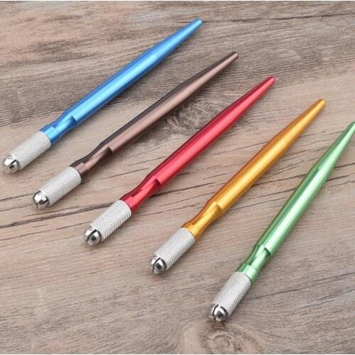 30Pcs New Arrival Professional Tattoo Permanent Makeup Eyebrow Pen Manual Tattoo Pen Microblading Pen Eyebrow Tattoo Tools