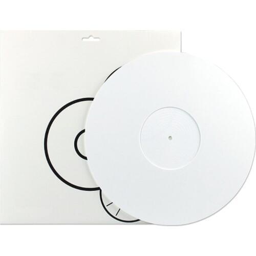 12 Inch 3MM Acrylic Record Pad Anti-static LP Vinyl Mat Slipmat for Turntable Phonograph Accessories