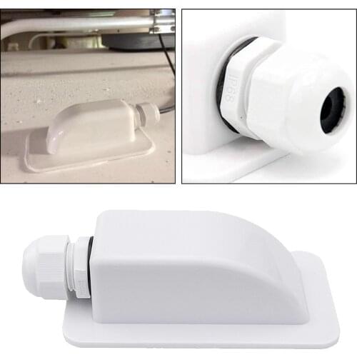 Camper Accessories Car Junction Box Waterproof Single Cable Entry Gland for Solar Panels Motorhomes Boats