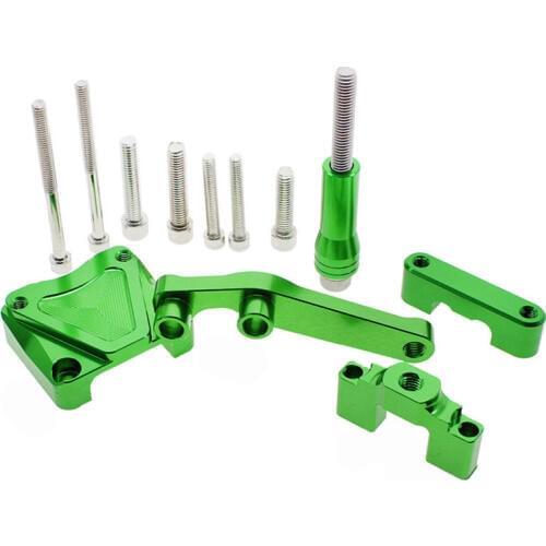 Aluminum Motorcycle Adjustable Steering Stabilizer Damper Mounting Bracket Support Kit For Kawasaki EX300 NINJA 300 2013 - 2016