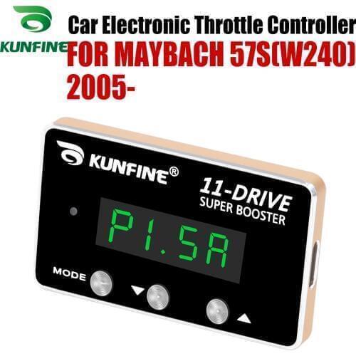KUNFINE Car Electronic Throttle Controller Racing Accelerator Potent Booster For MAYBACH 57S(W240) 2005-After Tuning Parts
