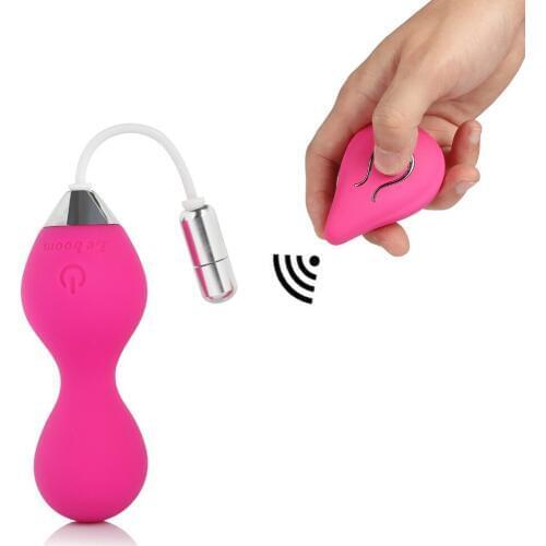 Wireless Remote Control Kegel Ball Make Vagina Tighten Exercise Device 10 Frequency Vibrating Vagina Ball Vibrator Egg Sex Toys