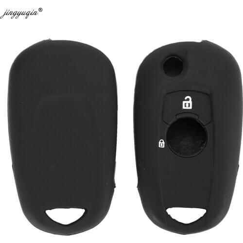 Jingyuqin 30pc Silicone Car Key Case Cover For Vinfast Fadil G9 Buick Verano Envision Chevrolet Cruze Opel Vauxhall Astra Corsa