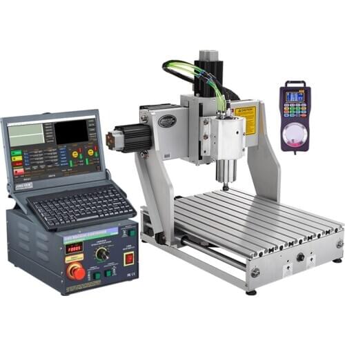 CNC Sculpture Machine Small Diy Fully Automatic Woodworking Metal Electric Three-Dimensional Desktop Multifunction Computer CNC