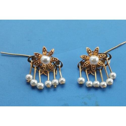 For 30cm chinese kurhn doll Traditional Earrings head decoration doll Necklace DIY Earrings Ornament Toy Jewelry